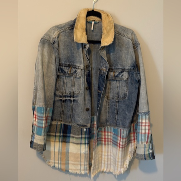 Free People Denim Chore Jacket - Picture 1 of 3